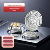Очень большая паровая решетка и корзина из нержавеющей стали для вока и кастрюли