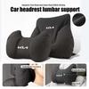 Car Memory Foam Neck Pillow Comfort Lumbar Cushion Accessories For KIA Rio K5 K2 Sportage Ceed Sorento Picanto Stinger Soul cyvp10
