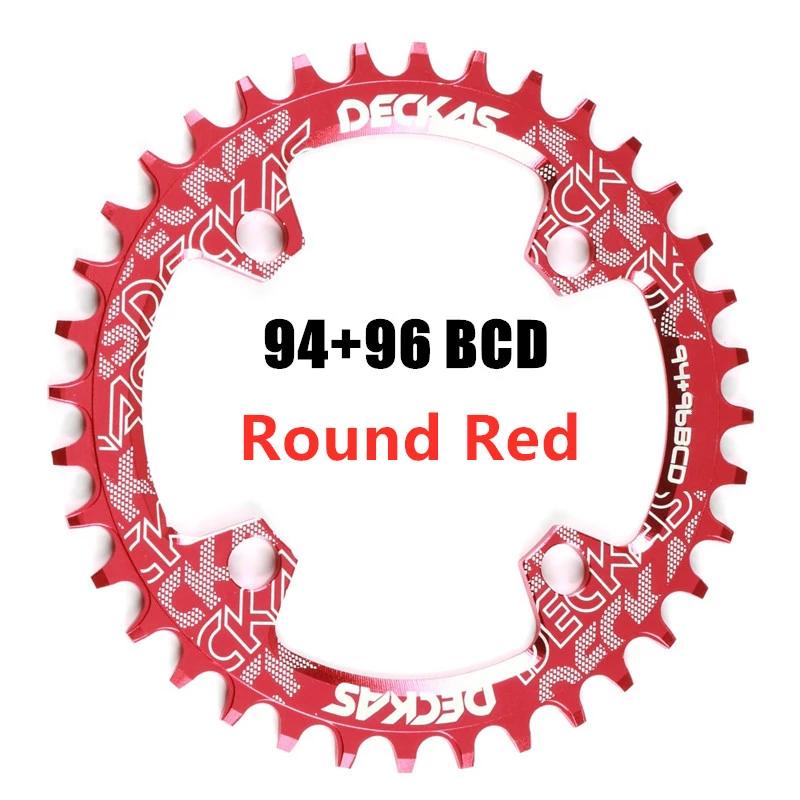 DECKAS 94+96 BCD велосипедная звездочка 32T 34T 36T 38T MTB велосипед Звезда mountain Crown Круглая Овальная для M4000 M4050 NX X1 Шатун