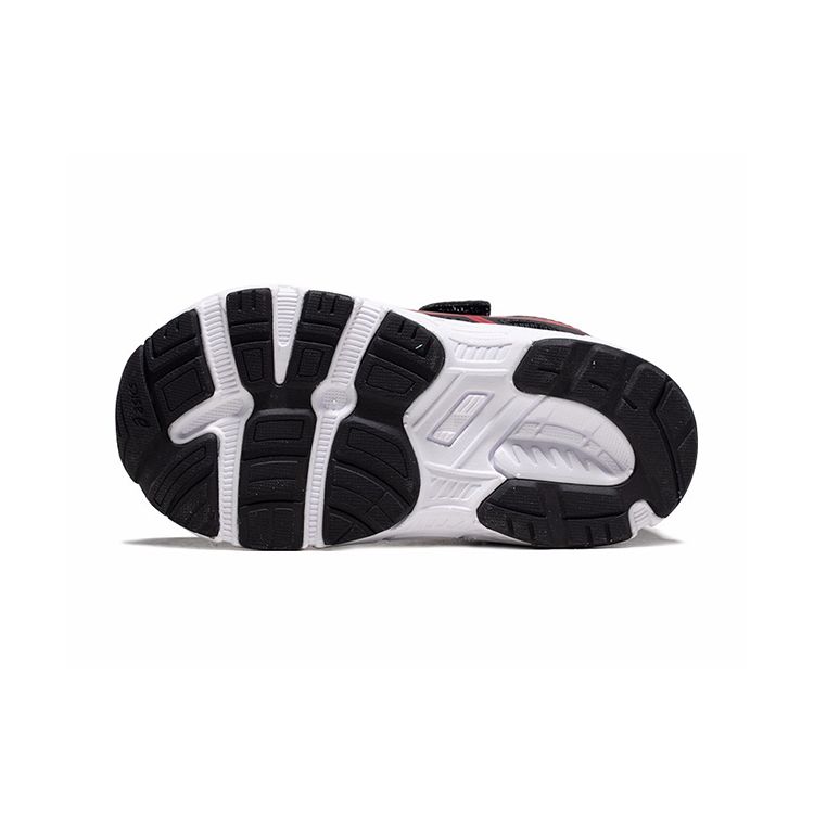 Asics Gel-Contend 5 Comfortable Versatile Durable Low-Top Walking Shoes Baby Shoes Black Red 1014A112-001