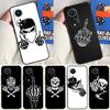 Чехол-череп со средним пальцем для Honor Magic 5 6 7 Lite Honor 200 Pro 50 70 90 Lite X9b X9a X8b X8a X8 X9 X9c
