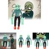Очаровательная плюшевая игрушка Salad Fingers Мягкая короткошерстная кукла с наполнителем из полипропиленового хлопка