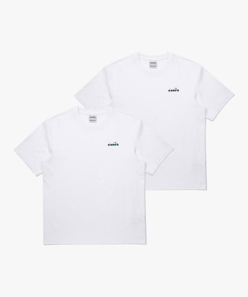 Diadora Базовая футболка с коротким рукавом, 2 шт., цвет вне белого