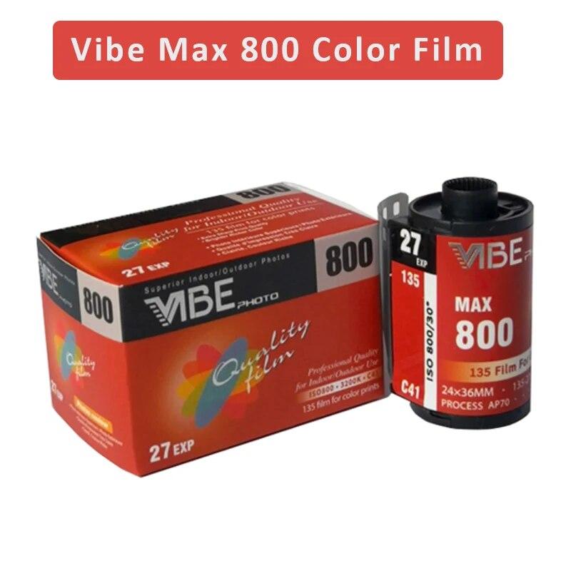 VIBE Max 800/VIBE Max 400 Color Film VIBE 100/400 Black & White 135 Negative Film 27EXP/Roll for 501F Camera