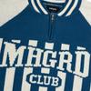 MAHAGRID Mhgrd Клубный вязаный свитер на молнии синий(Mg2Dfmk680A)