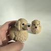 3D-печатная статуэтка-украшение охотничьей собаки с уткой, реалистичная милая статуэтка утки с головой собаки, украшение для сада, газона и террасы