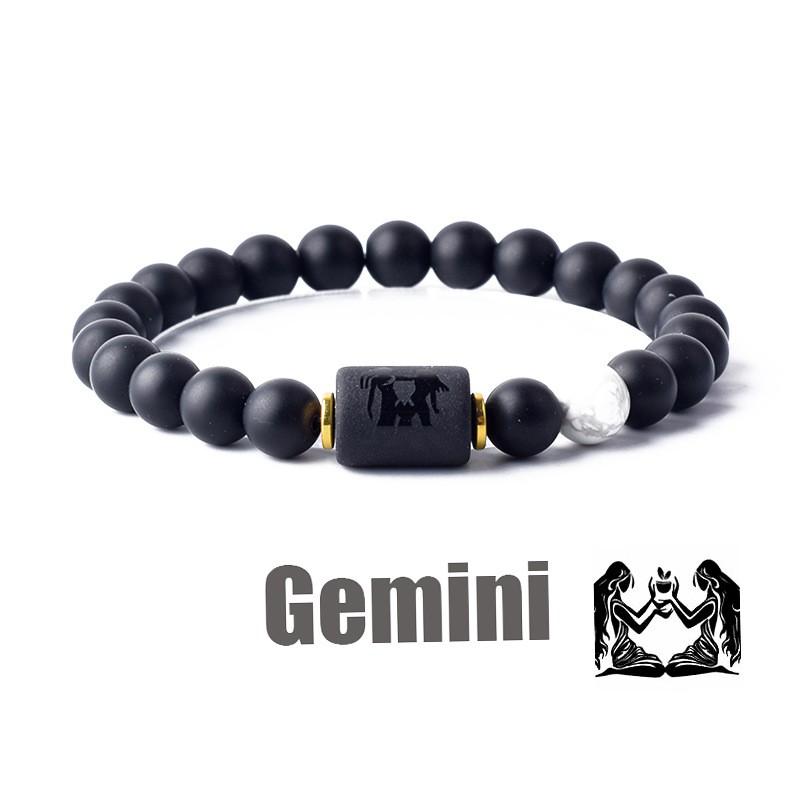 12 браслет со знаком зодиака Homme Созвездие браслеты для мужчин Рак Дева Лев Весы браслет Для женщин подарок дружбы ювелирные изделия на руке