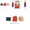 Костюм Луффи из фильма One Piece в реальной жизни для мужчин, косплей Короля Пиратов, Королевство Вано