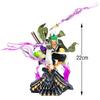 Фигурка One Piece 22 см Ророноа Зоро Крыша Саурон Навык Трех Мечей Аниме Модель Действия Украшения ПВХ Игрушки Подарки на День Рождения