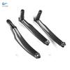 only LHD For BMW X5 X6 E70 E71 E72 4pcs Carbon Texture Car Interior Door Handle Pull Window Control Panel Replacement Cover