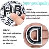 2025 For Black Letter Hot Stamping Patch Letter Clothing Pants Shoes Hats, Socks, Dresses DIY Accessories Stickers New