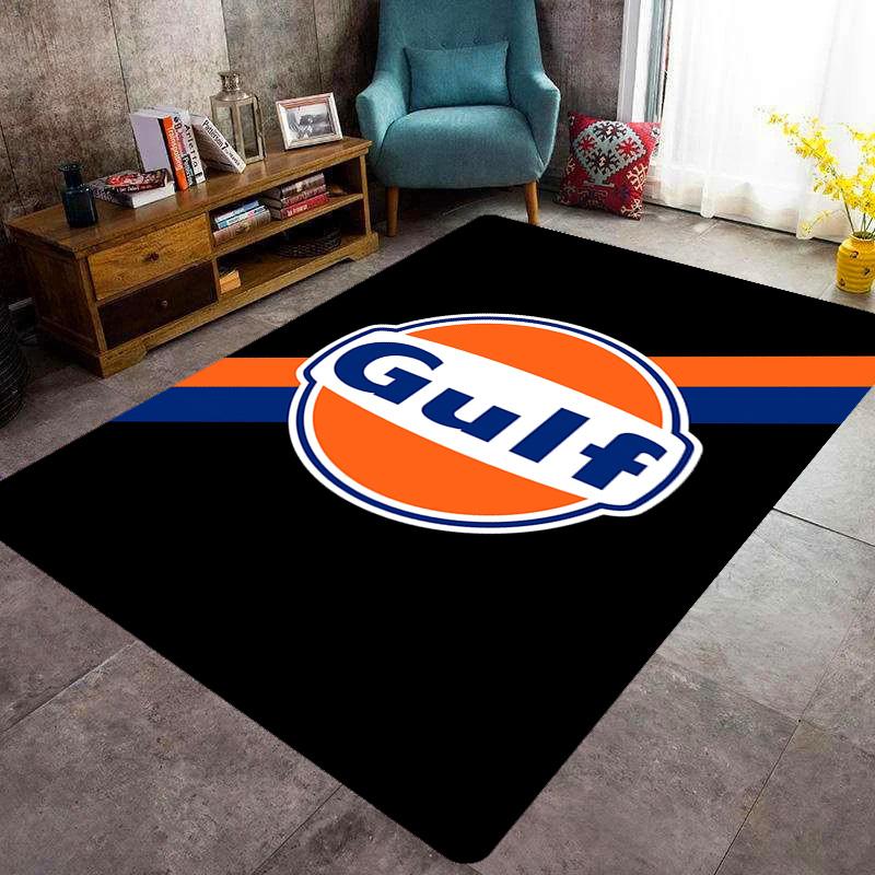 Gulf Brand Logo Design carpet Living room and bedroom mats floor mats Art Bathroom mat Fashion