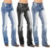 XS-4XL Casual Jeans Women Long Pants Comfortable Boot Cut Jeans 3 COLORS Plus Size Trousers Women