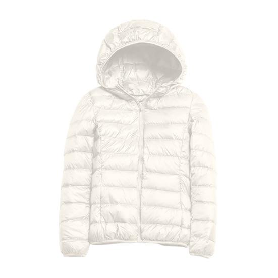 Женская зимняя куртка-пуховик с капюшоном и карманами на молнии, однотонная укороченная куртка с длинными рукавами и подкладкой на молнии