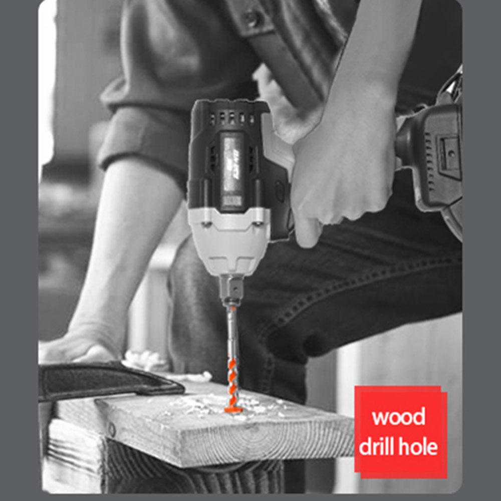 NANWEI Промышленный бесщеточный литиевый ключ 380N Аккумуляторный электрический ключ с высоким крутящим моментом Легкое снятие автомобильных шин