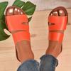 Сандалии Тапочки женские весна лето повседневная верхняя одежда с одним ремешком на плоской подошве
