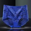 Ladies Sexy Mesh Panties High-waist Seamless Lace Underwear Briefs Transparent Silk Women Cotton Health Knickers Lingerie
