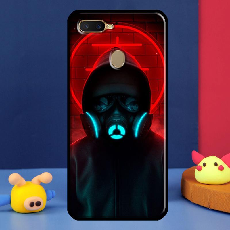 Ядерная Маска Противогаз Для Oppo A54 A57 S A78 A58 A98 A5 A9 A91 A15 A16 A17 A52 A72 A76 A96 A74 A94 A77 Чехол Для Телефона
