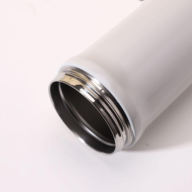 600 мл Термокружка для кофе из нержавеющей стали с соломинкой Термос Герметичная Портативная Дорожная Термокружка Бутылка для воды