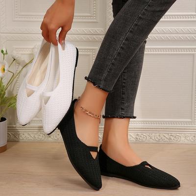 Женские туфли на плоской подошве 2024 года, новые весенне-осенние прогулочные туфли с острым верхом, туфли-лоферы, туфли в стиле Лолита, кроссовки больших размеров, Zapatos De Mujer