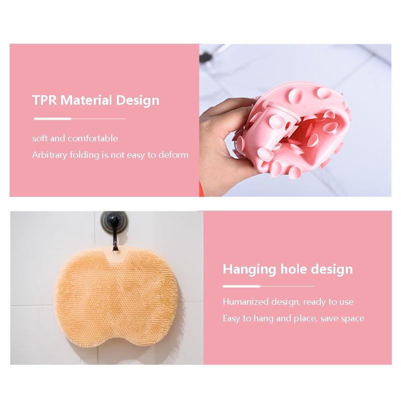 1 шт. скруббер для ног, скрубберы для душа для использования в душе, коврик для чистки ног, массажер для ног, ванна