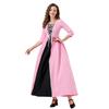 Cosplay New Medieval Dress Court Queen Princess Pink Evening Dress Masquerade Dance Stage Performance Costume