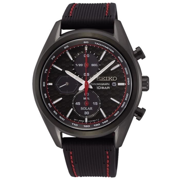 Montre - Seiko - SSC777P1 - Solaire - Acier inoxydable - Sportive