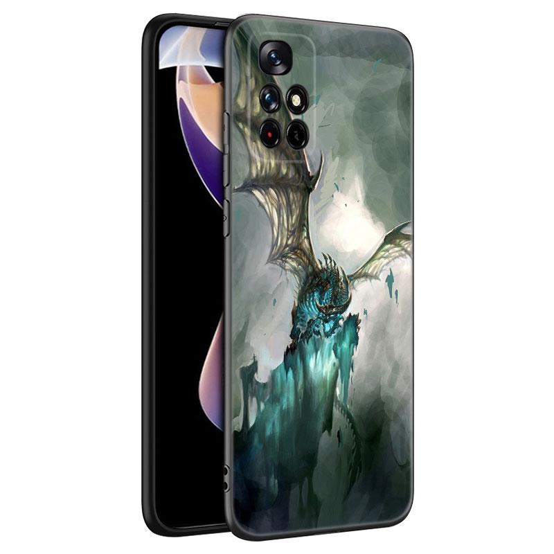 The World of Warcraft Black Silicone Phone Case For Xiaomi Redmi Note 10 11 11S 12 13 4G 8 9 11T Pro 5G Plus 8T 9S 10S 12S