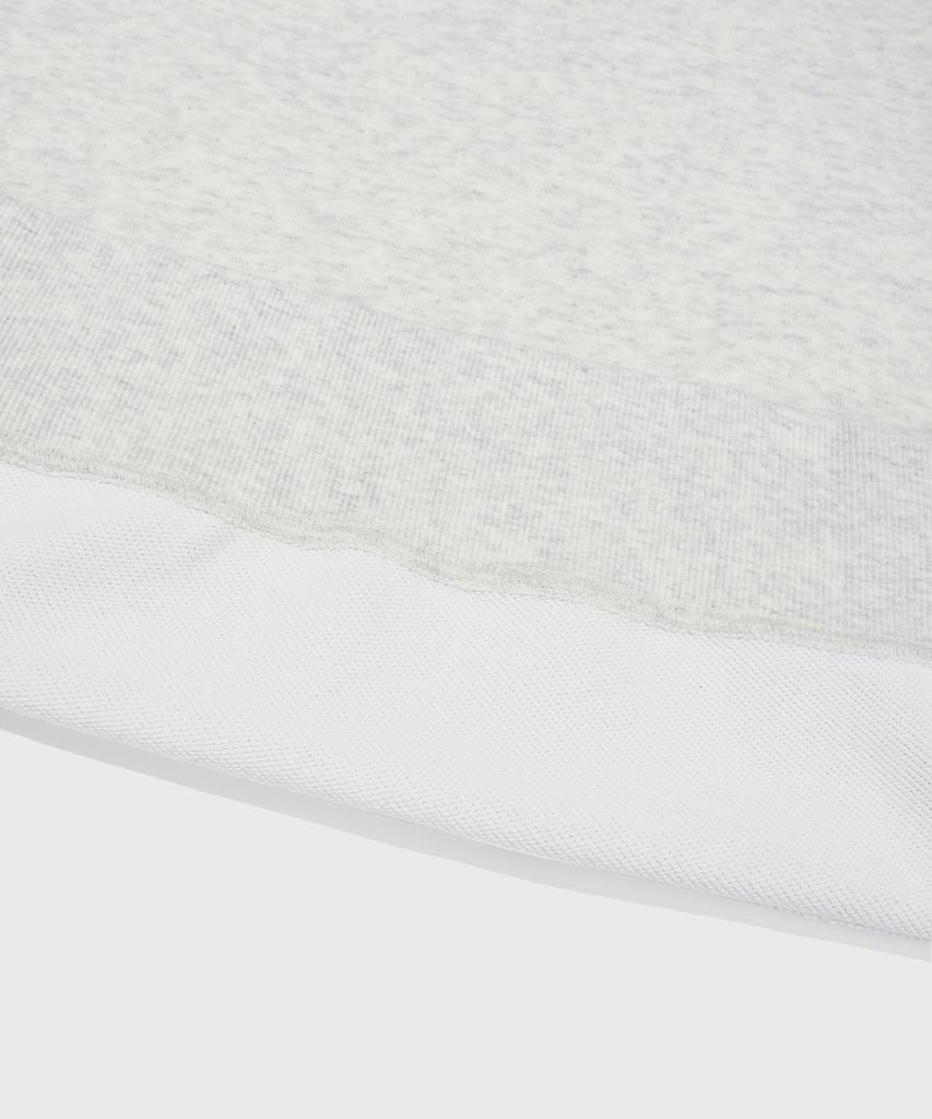 COVERNAT C Logo Half-Zip Sweatshirt Oatmeal