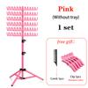 Nunify  Hair Rack For Braiding 144 Pegs Divider For Separator Stand Display Braiding Hair Rack Standing Extension Holder Hanger