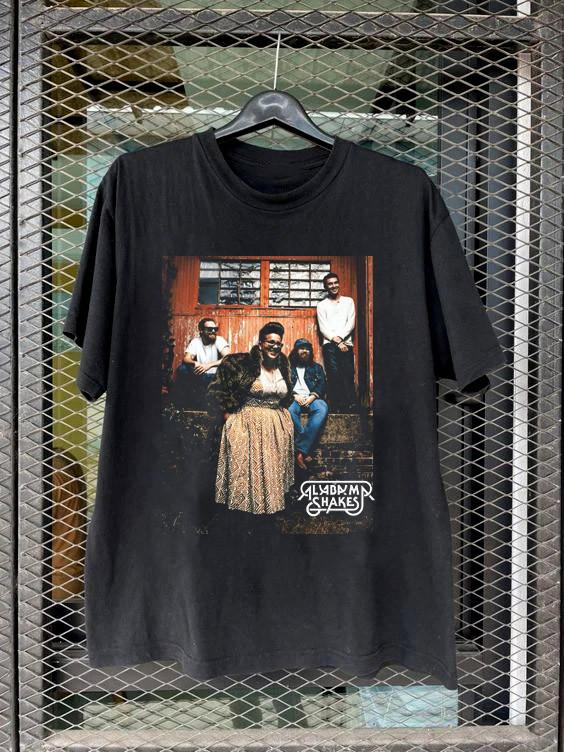 NEW ALABAMA SHAKES Band Album Black T Shirt Gift Fans All Size FF221 Unisex T-Shirt