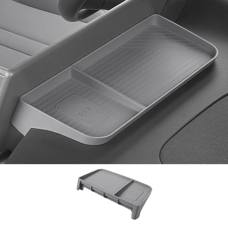 For MG S6 EV 2025 2026 Navigation Screen Rear Storage Box Tray Interior Modification Accessories