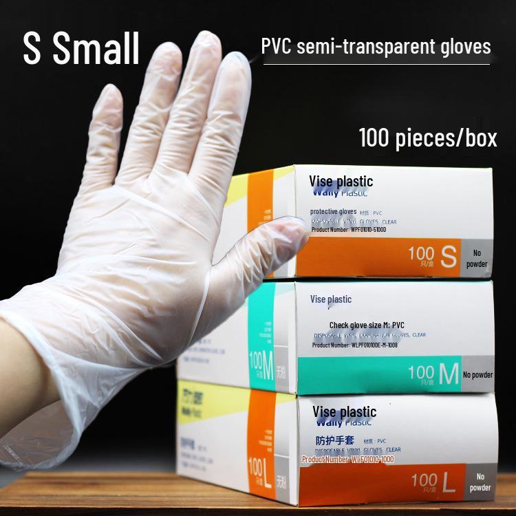 Nitrile Tattooing Gloves, High Elasticity, Powder-Free, 100pcs, Ideal for Beauty, PVC, Rubber, Latex, Food-Safe