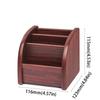 Wooden Creative Desktop Drawer Varnished Wood Multifunctional Shelf  Office Supplies