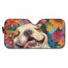 Personalized Pet Dog Animal Car Front Windshield Sun Visor Interior Sun Protection