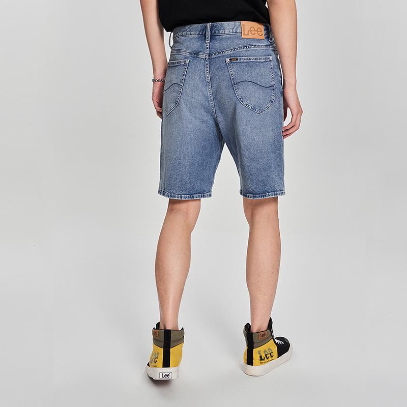 Lee Denim Shorts Men's Light Blue LMB100903101254A03009