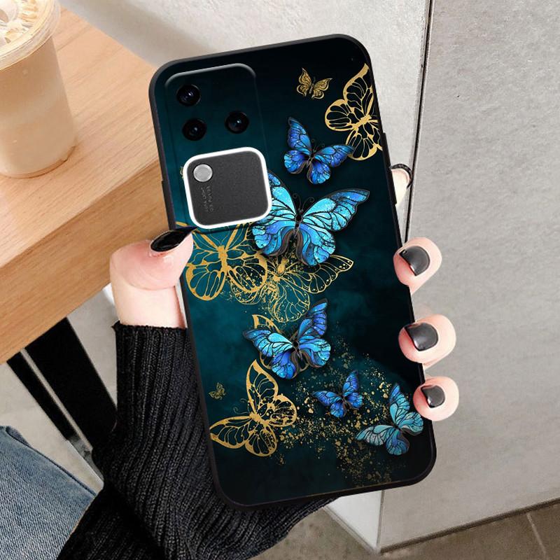 For Vivo V30 Pro Case Cover V2319 Fundas New Black Soft Silicone TPU Protective Phone Case For Vivo V30 Pro Bumper Shell Coque