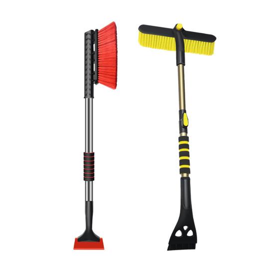Yousheng Extendable Car Snow Brush Ice Scraper Heavy-duty Snow Shovel with EVA Grip Snow Removal Tool for Windshield