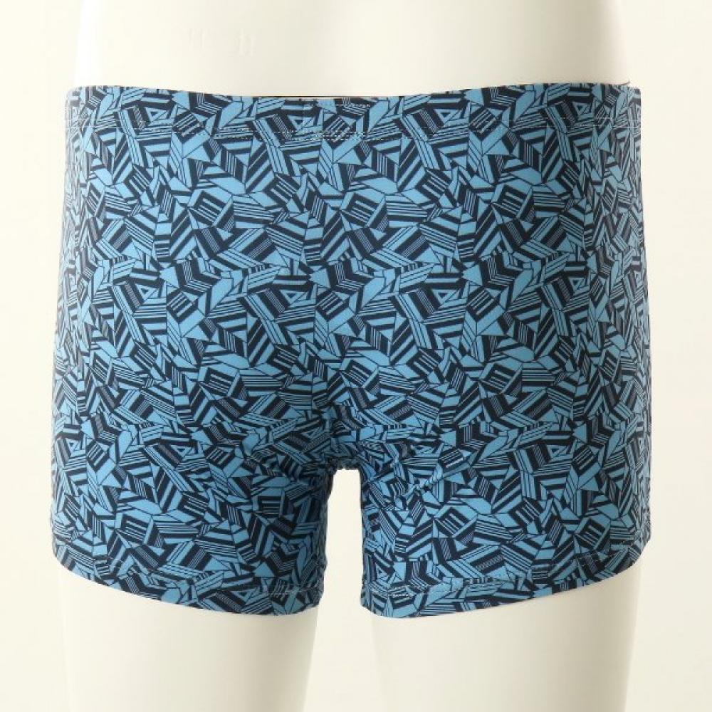 Wakolu Полиэстер Спандекс Простой Геометрический Принт Мужские S droweS Wmp2400