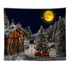 Трансграничная подвесная ткань Внешняя торговля Ткань Amazon Рождественский гобелен с принтом