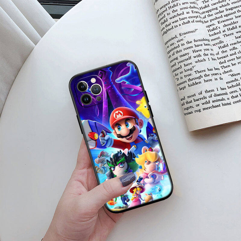 MH85 M-Marios Phone Shell Case for iPhone 7 8 11 12 13 14 15 16 17 16E XS Pro Max XR X SE Air
