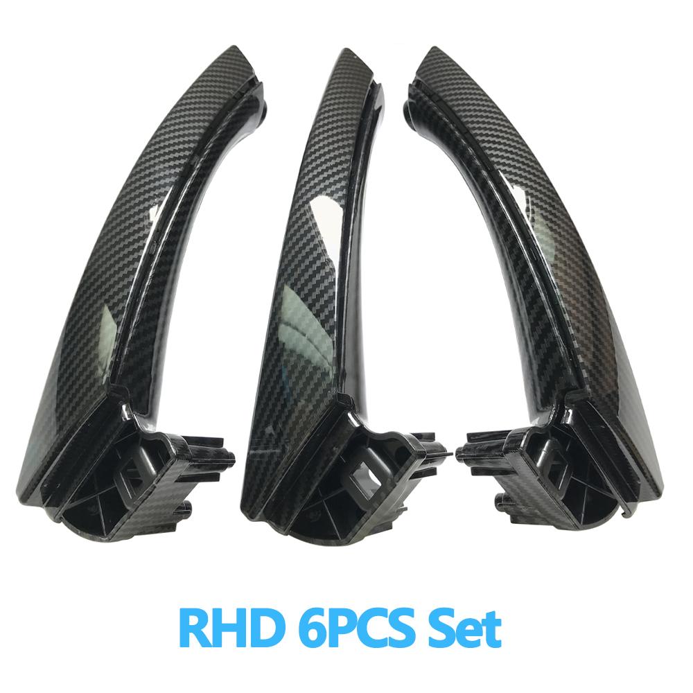 LHD RHD Front Rear Left Right Interior 3 Passenger Door Pull Handle Full Set For BMW 3 Series E90 E91 E92 316i 318i 320 325