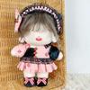 DIY Maidservant Skirt 20cm Bubble Skirt Exquisite Overall  Cotton Doll