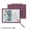 Soft TPU E-Reader Case with Pen Holder Drop Resistance Clear Protective Case Airbag for Kindle Scribe/Colorsoft 11 inch 2026