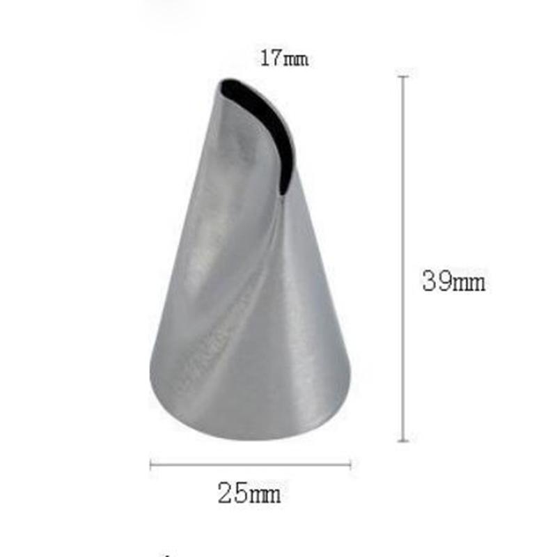 #122 Корейская фасоль, лепестки роз, насадка для трубок, украшение торта, насадки для глазури, насадки для кондитерских изделий из нержавеющей стали для кремовой пасты, инструмент для цветов