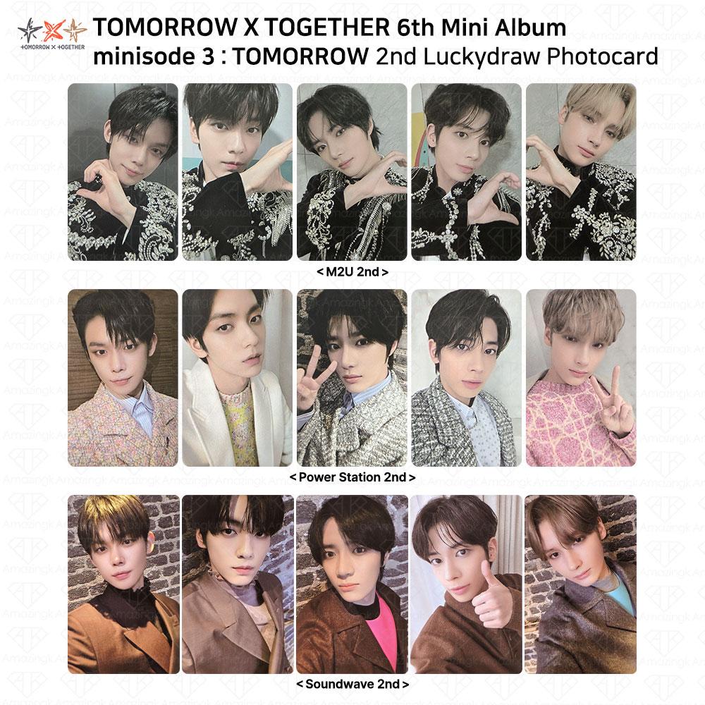TXT Завтра X Вместе, мини-эпизод 3: Фотокарточка с розыгрышем удачи ЗАВТРА KPOP
