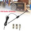 Home Stereo Receiver FM Antenna Home Stereo Theater Radio FM Antenna 75 Ohm FM