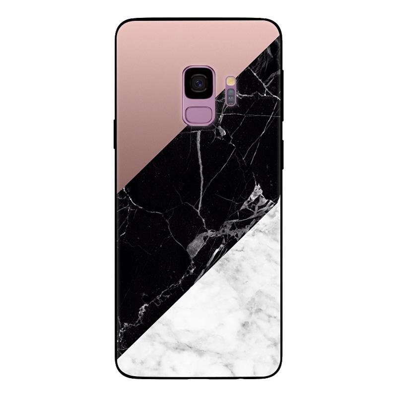 Чехол для Samsung Galaxy S9 Plus SM-G965F G965 S9Plus Мраморный Рисунок Мягкий Матовый Силиконовый Задний Чехол для Samsung S9 S9+ Полный Чехол