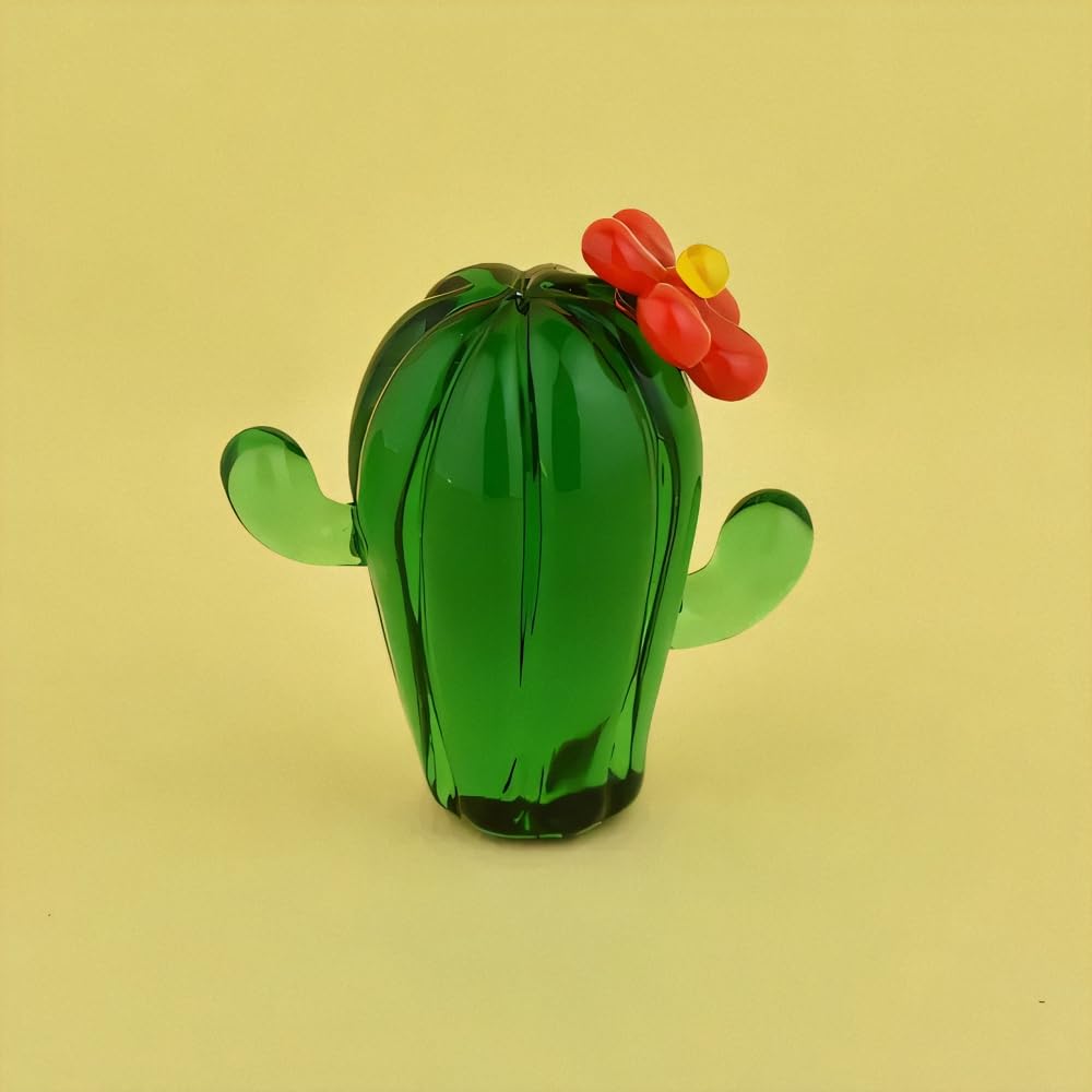 Милая стеклянная Мисс Кактус ручной работы от Fourcart