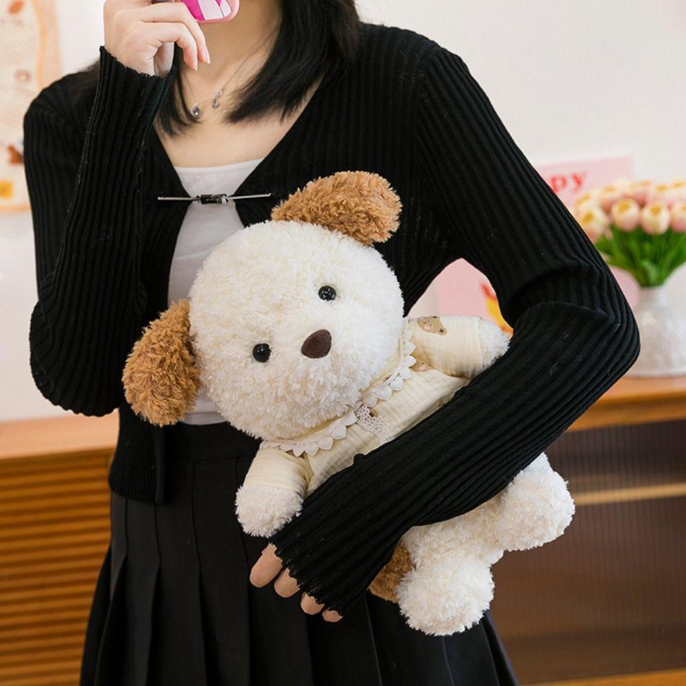 Collection Animal Bear Plush Toy Wearing Shirts Animal Plush Doll Kids Birthday Christmas